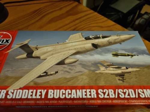 AIRFIX Hawker-Siddeley Buccaneer S2B/S2D/SMK50, 1/72, complete, vgc, A04049