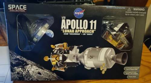 NASA Apollo 11 Lunar Approach Columbia/Eagle