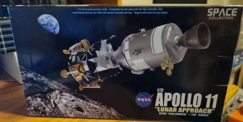 NASA Apollo 11 Lunar Approach Columbia/Eagle