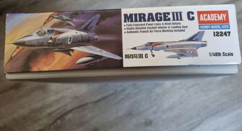Academy 12247 1/48 Mirage IIIC