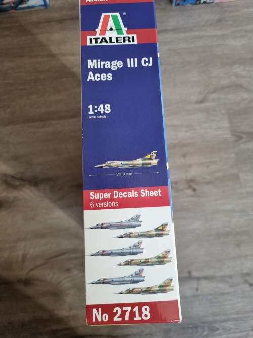 Italeri 2718 1/48 Mirage III CJ Aces