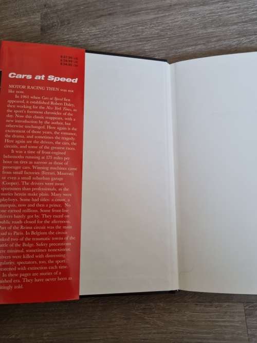 Cars at Speed: Classic Stories from Grand Prix`s Golden Age Hardcover  June 15, 2007