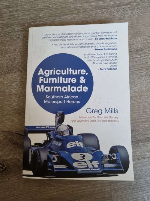 Agriculture, Furniture and Marmalade  Greg Mills