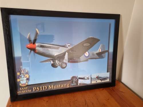 P51D Mustang poster