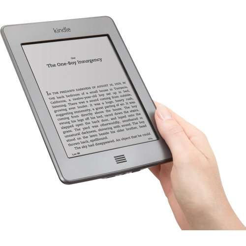 Amazon Kindle TOUCH 6" eBook Reader E INK Display Black Wi-Fi 4GB (Special Offers Included)