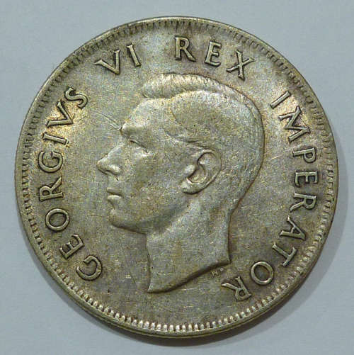 Better Date 1937 Union of South Africa Silver 2 ½ Shillings KM# 30. High Grade. Mintage: 1,145,000