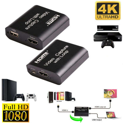 USB to HDMI Video Capture with loop