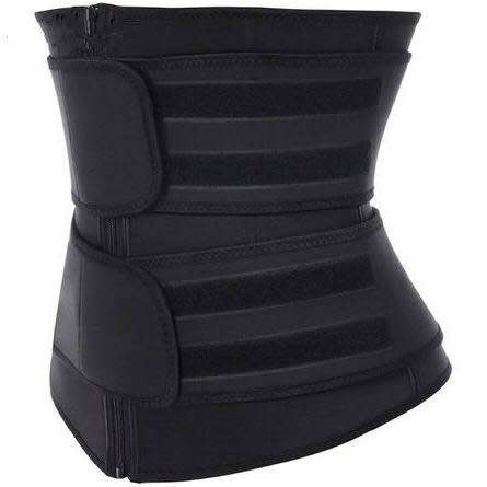 Women Waist Trainer Body Shaper Slimmer Sweat fat burning molding belt -Available in BLACK PINK GREY