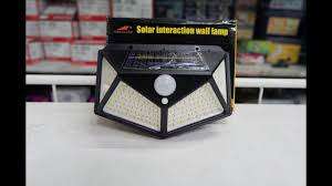 Solar interaction wall lights