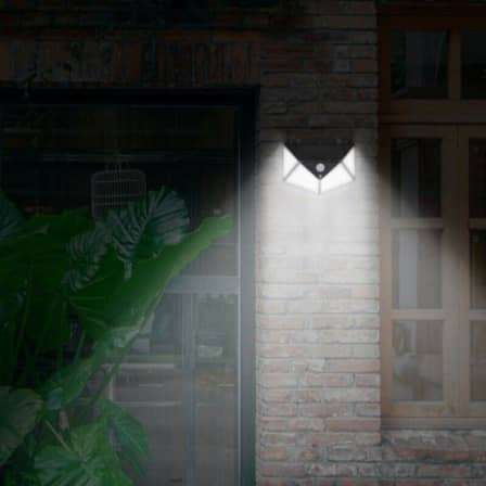 Solar interaction wall lights