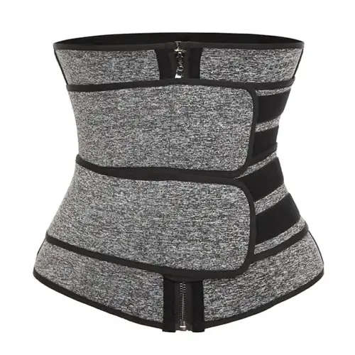 Women Waist Trainer Body Shaper Slimmer Sweat fat burning molding belt -Available in BLACK PINK GREY