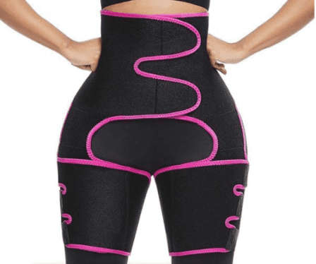 3 in 1 adjustable waist and thighs training band