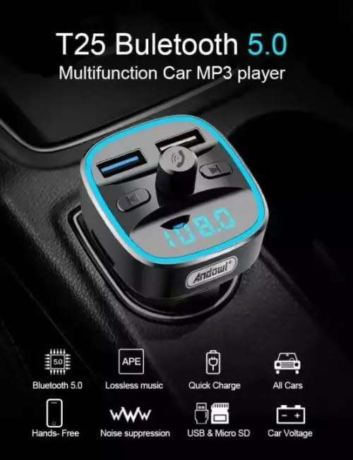 Andowl Bluetooth Car Kit Handsfree