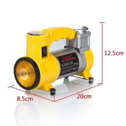 Air Compressor AC and Pro 12V 150PSI Cyclone Air Compressor
