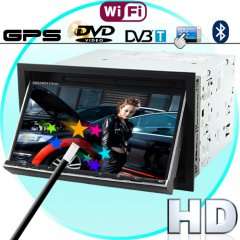 King Cobra 7 Inch HD Touch Car DVD Player (WIFI, GPS, DVB-T)
