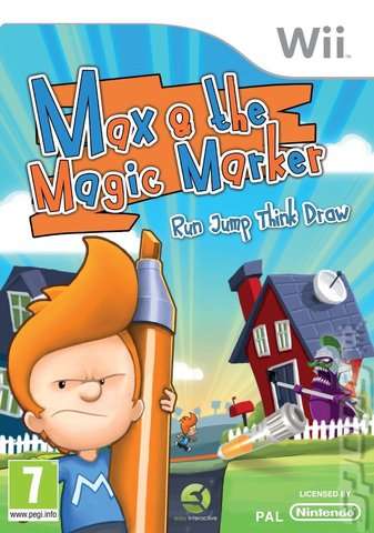 WII MAX & THE MAGIC MARKER