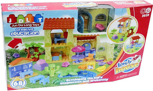 NEW LOVELY HOUSE BUILDING BLOCKS