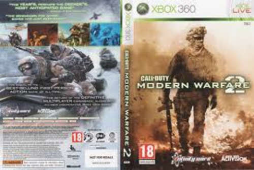 XBOX CALL OF DUTY MW2