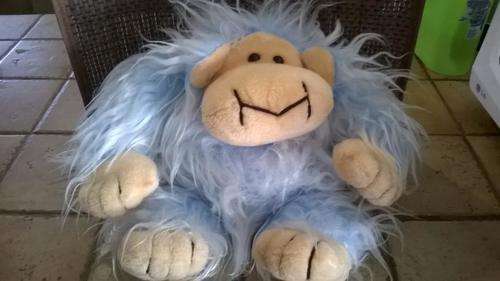 BLUE orangutan STUFFED ANIMAL
