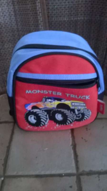 BRAVE BOY MONSTER TRUCK BACK PACK