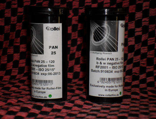 Rollei Pan 25 120 film
