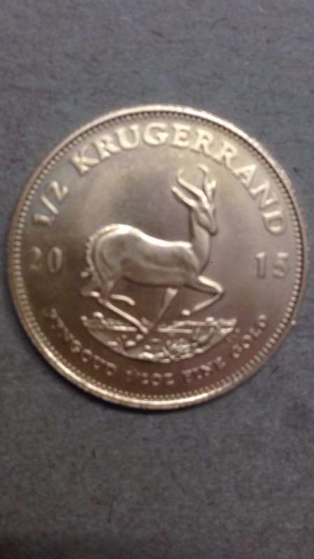 1/2 oz Kruger Rand 2015