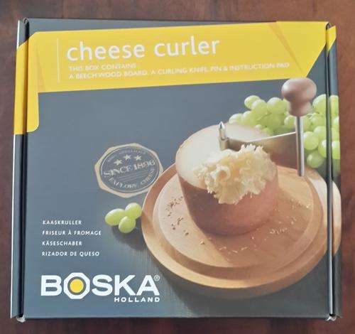 BOSKA HOLLAND - IMPORTED CHEESE CURLER - BOXED - NEVER BEEN USED BEFORE