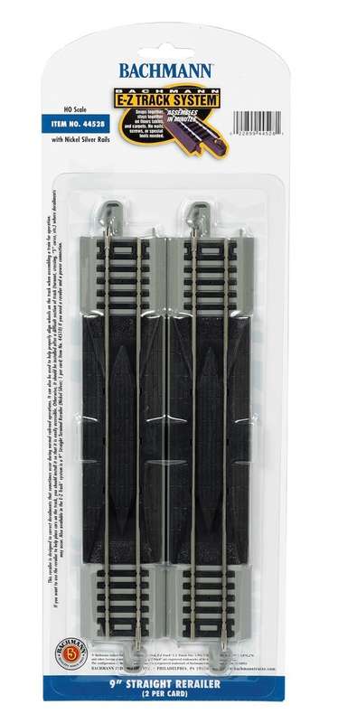 Bachmann 9" Straight Re-railer (HO Scale) NEW