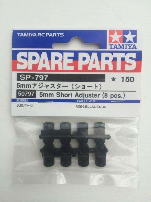 Tamiya 5mm Short Adjuster (8 pcs)