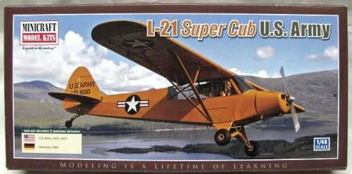 MININCRAFT 1/48 11650 Piper Super Cub L-21 US Army (PA-18)