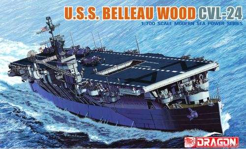 Dragon Plastic Model Kits. 1/700 Scale U.S.S. Belleau Wood CVL-24