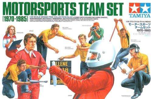 Tamiya 1/20 Motorsport Team 1970-1985