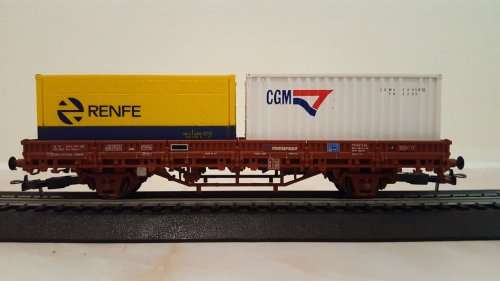 Electrotren Container Wagon (Boxed)