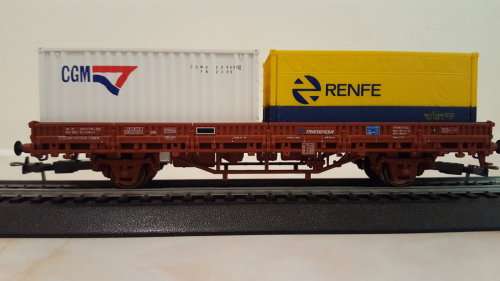 Electrotren Container Wagon (Boxed)