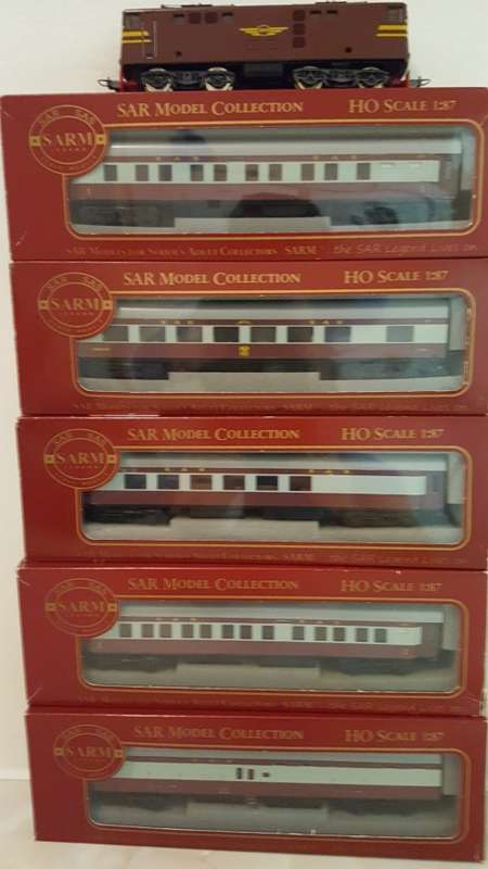 SAR Trans Karoo Set with E-Z Track Expander Set. (Best Deal Ever)