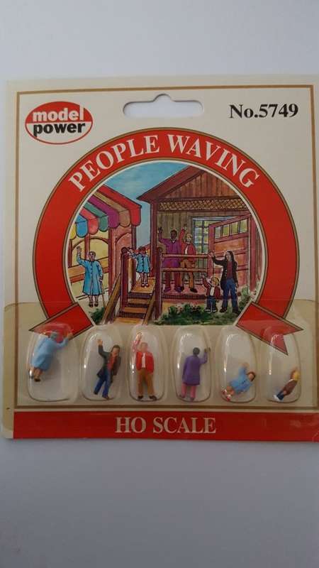 People Waving Set of 6.