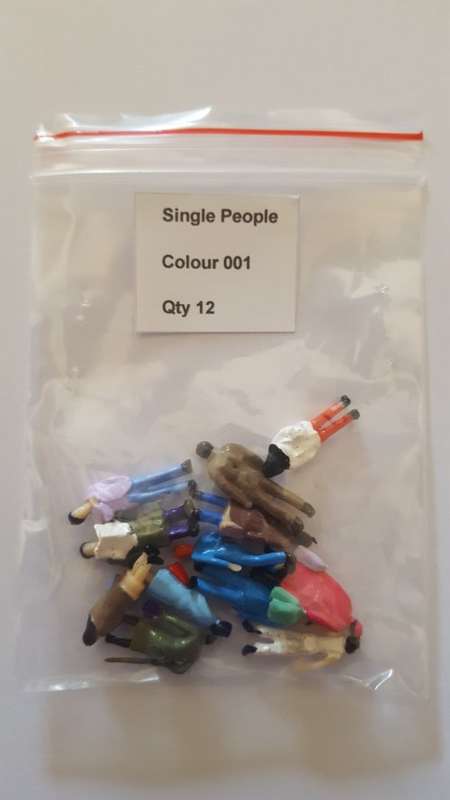 Standing People Set of 12