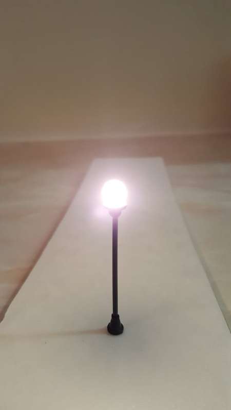 Operational Dome Street Lights. Set of 2 (65 mm)