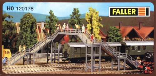 Faller - HO Scale Footbridge.