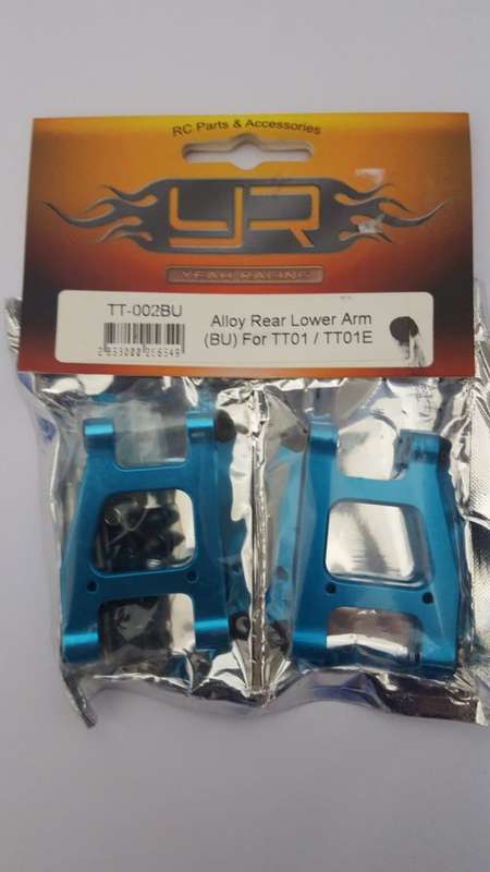 Yeah Racing Aluminum Rear Lower Arm for Tamiya TT01/ TT01E.