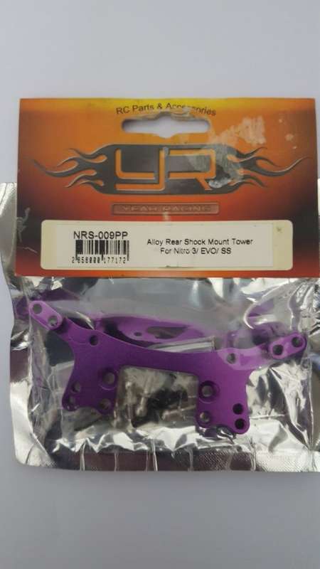 Yeah Racing - Alloy Rear Shock Mount Tower For HPI.