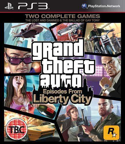 GRAND THEFT AUTO EPISODES FROM LIBERTY CITY GAME FOR PS3 / GTA