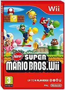 NEW SUPER MARIO BROS Wii GAME FOR WII