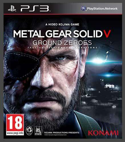 METAL GEAR SOLID V GROUND ZERO GAME FOR PS3