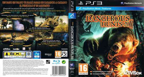 CABELA'S DANGEROUS HUNT 2011 GAME FOR PS3