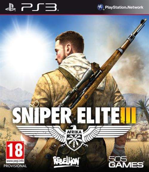 SNIPER ELITE 3 GAME FOR PS3