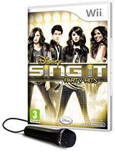 DISNEY SING IT PARTY HITS WITH DISNEY STUDIO MICROPHONE GAME FOR WII