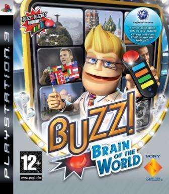 BUZZ BRAIN OF THE WORLD GAME FOR PS3