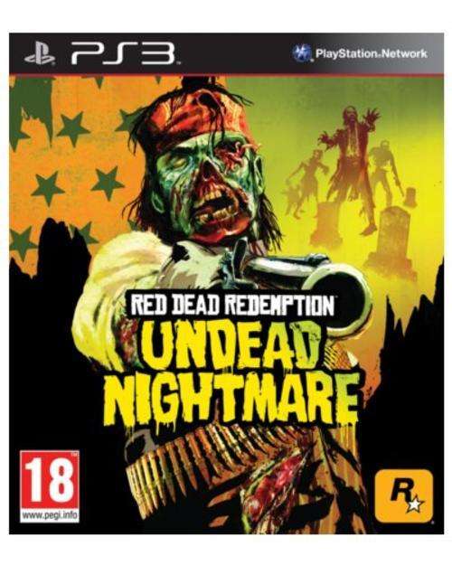 Red dead redemption undead nightmare game for ps3