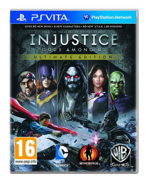 Playstation vita game - Injustice gods among us ultimate edition (psvita)